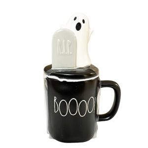 NEW Rae Dunn BOOOO Topper Mug 👻
